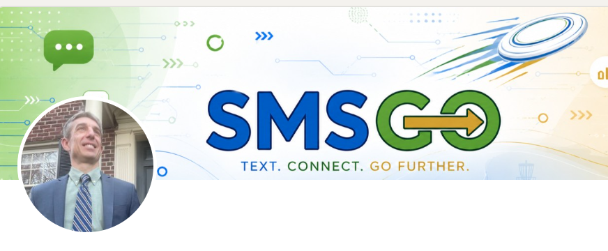 Jonathon Lunardi's LinkedIn profile banner for SMSGO